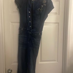 Bebe Jean Jumpsuit